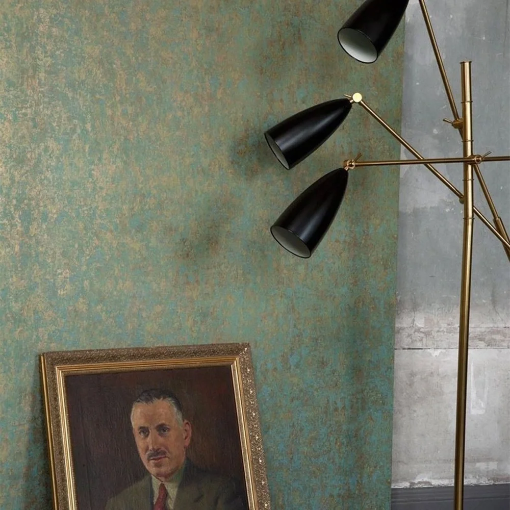 New Anthropologie x Cole & Sons Salvage Wallpaper Wall Art Mural Blue/Green